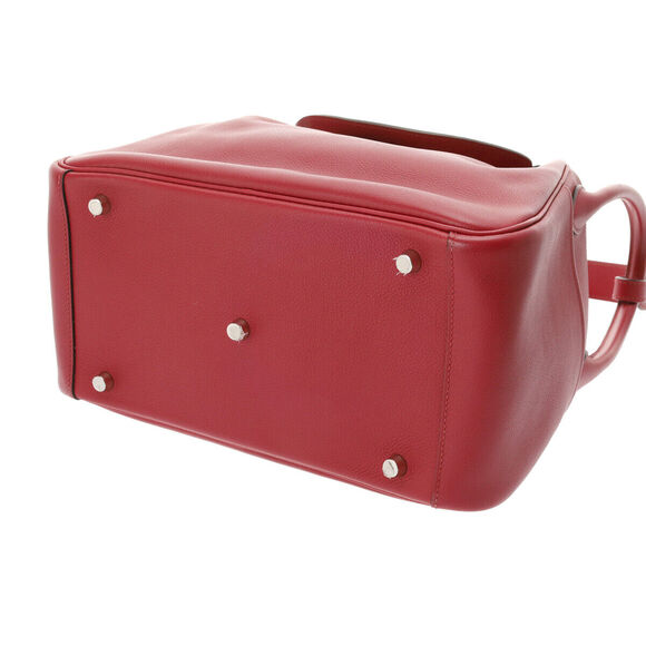 Hermes Lindy 30 2Way Rouge Grenat #139853H65B - Picture 5 of 12